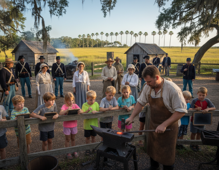 historical reenactments Hilton Head