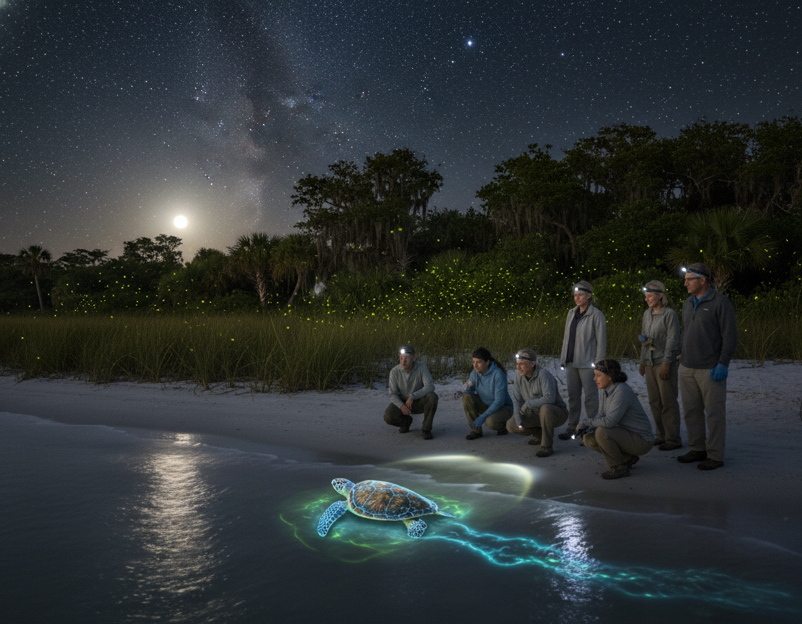 nighttime wildlife expeditions Hilton Head